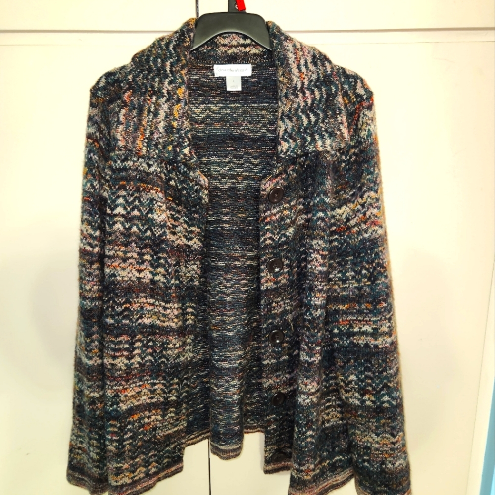 Christopher and Banks Heavy Sweater Jacket